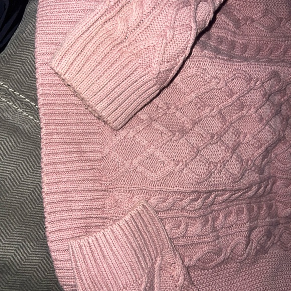 Kith Pink Cable Knit Girl’s Sweater - Picture 6 of 9